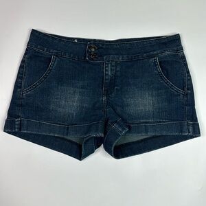 Vigoss Dark Wash Short Rolled Cuff Shorts Size 9/10